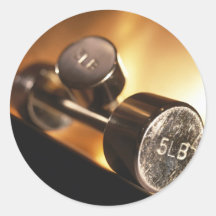 Dumbbells Sticker