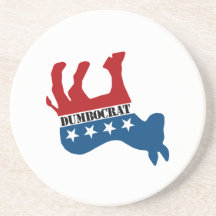 Dumbocrat Beverage Coaster
