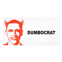 Dumbocrat Personalized Photo Card
