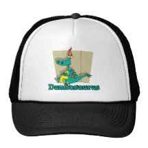 Dumbosaurus Dino Cartoon Mesh Hats