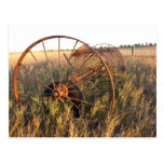 Dump Rake Postcard