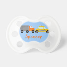 Dump Truck and Taxi Cab Cars Personalized