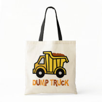 Dump Truck Canvas Bags