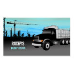 Dump Truck Business Cards