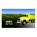 Dump Truck Business Cards