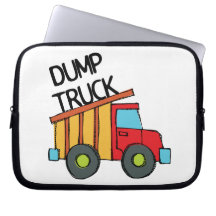 Dump Truck Computer Sleeves