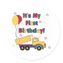 Dump Truck First Birthday