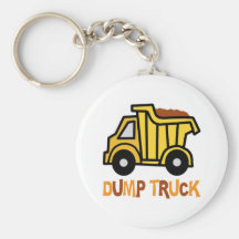 Dump Truck Key Chain