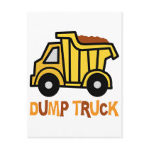 Dump Truck Postcard