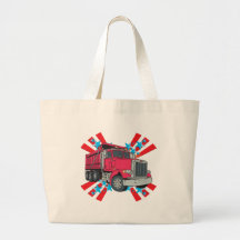 Dump Truck Stars Bag