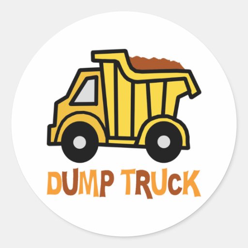 Dump Truck Stickers