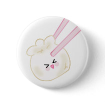 dumpling and chopsticks button