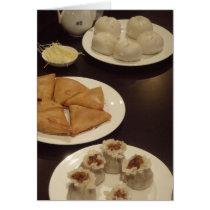Dumplings Greeting Cards