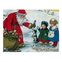 "D'un Joyeux cru Noël" Cartes Postales