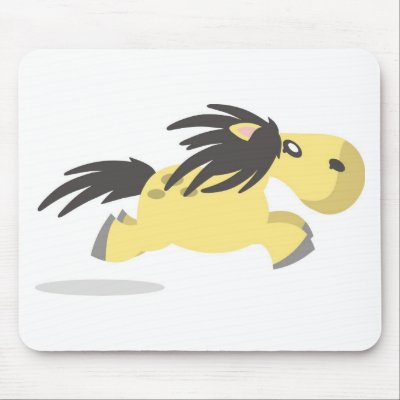 Dun Pony Cartoon Mousemat by PonyNuts