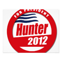 Duncan Hunter 2012 Custom Invitation