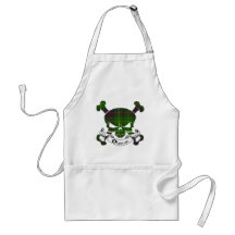 Duncan Tartan Skull Apron