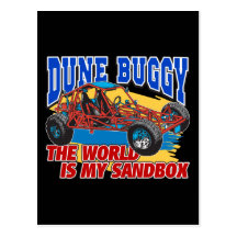 Dune Buggy Sandbox Post Cards