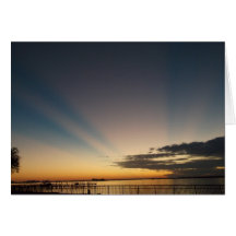 Dunedin Florida Sunset Card