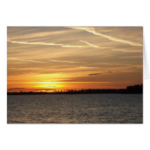 Dunedin Florida Sunset Notecard