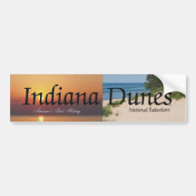 Dunes d'ABH Indiana Autocollants Pour Voiture