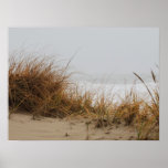 Dunes de sable dans une fureur affiche