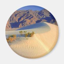 Dunes de sable de HDR Death Valley Aimants Pour Réfrigérateur