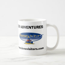 Dunevisitors logo, ATV ADVENTURES, www.dunevisi... Mug