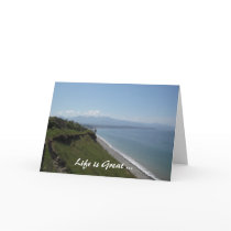 Dungeness Bay (2), Life is Great ... Greeting Card