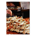 Dungeness Crab At Fishermans Wharf In San Francisc cards