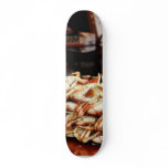 Dungeness Crab At Fishermans Wharf In San Francisc Custom Skate Board