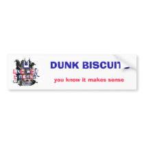 Dunk Biscuits Bumper Sticker
