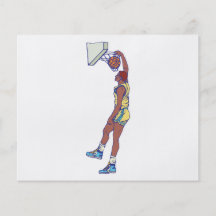 dunking basketball player graphic full colour flyer