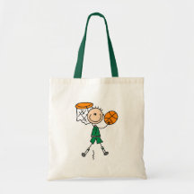 Dunking Boys Basketball Tshirts and Gifts Tote Bags