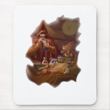 Dunkler Alchemist Mousepads