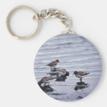 Dunlins at Shoreline Keychain