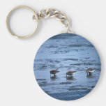 Dunlins at Shoreline Keychains
