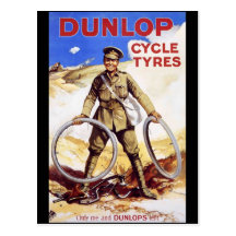 Dunlop Cycle Tyres Post Cards