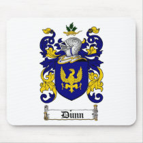 DUNN FAMILY CREST -  DUNN COAT OF ARMS MOUSE PAD