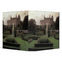 Dunrobin Castle, Scotland 3 Ring Binder