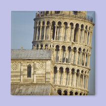 Duomo and Leaning Tower, Pisa, Tuscany, Italy magnets