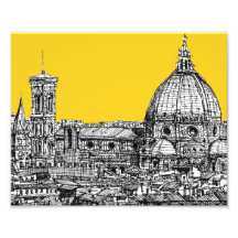Duomo Florence dans l'orange Photographes