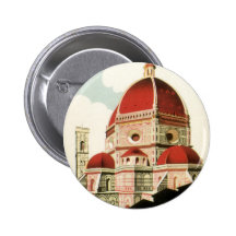 Duomo vintage d'église de Florence Firenze Italie  Pin's