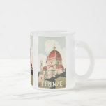 Duomo vintage d'église de Florence Firenze Italie  Tasse