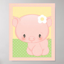 Dupe la copie d'art de porc affiche