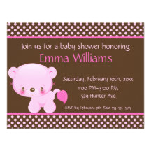 Dupe l'invitation de baby shower de fille de lion