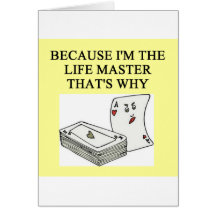 duplicate bridge expert joke greeting cards