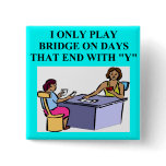 duplicate bridge player design pinback buttons
