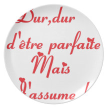 DUR DUR PARFAITE.png Assiettes Pour Soirée