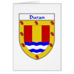 Duran Coat of Arms/Family Crest Greeting Cards